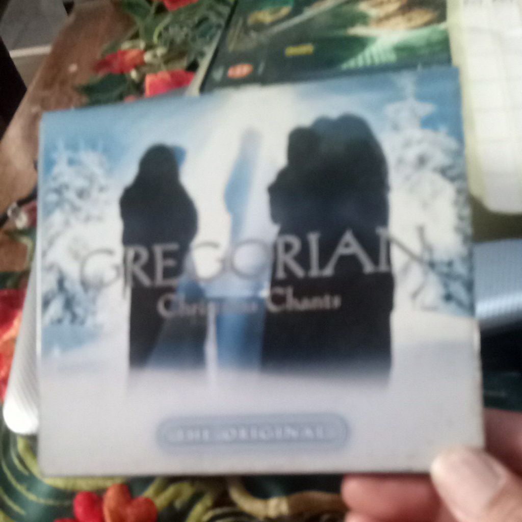 cd musik gregorian christmas chants (R99)