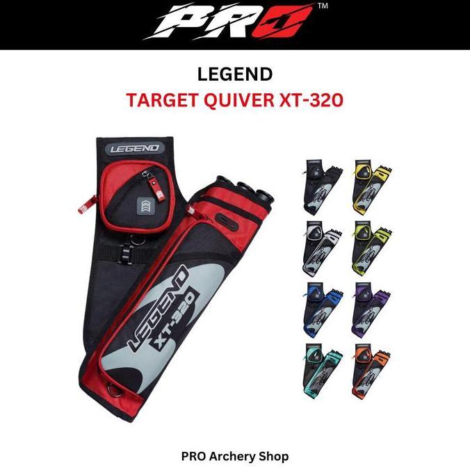 LEGEND TARGET QUIVER XT-320 / TAS PINGGANG ARROW XT 320 / HIP QUIVER / FRONT QUIVER LEGEND / ALAT PA