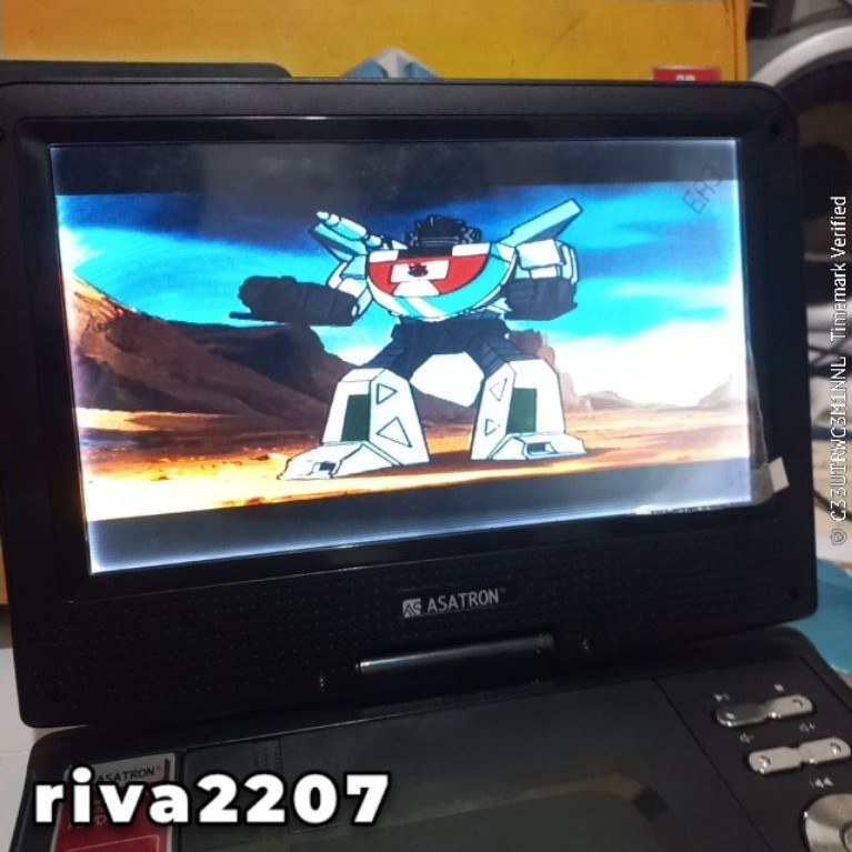 dvd player - asatron - portable dvd player - pdv - 985 - discman - pemutar dvd