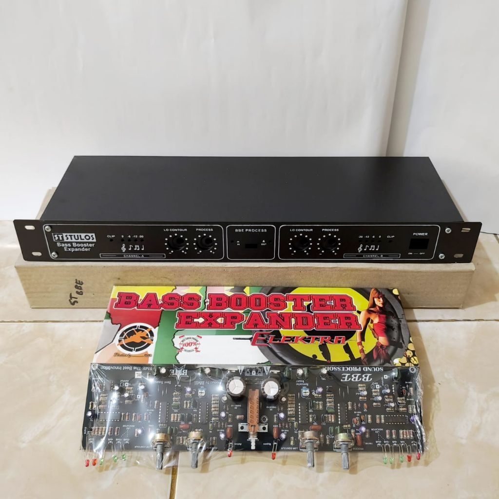 KIT Plus Box BBE Bass Booster Expander By BME