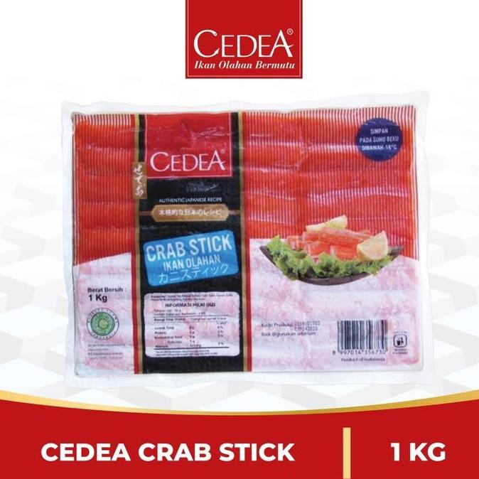 Butter- Cedea Crab Stick / Crab Stick 1Kg