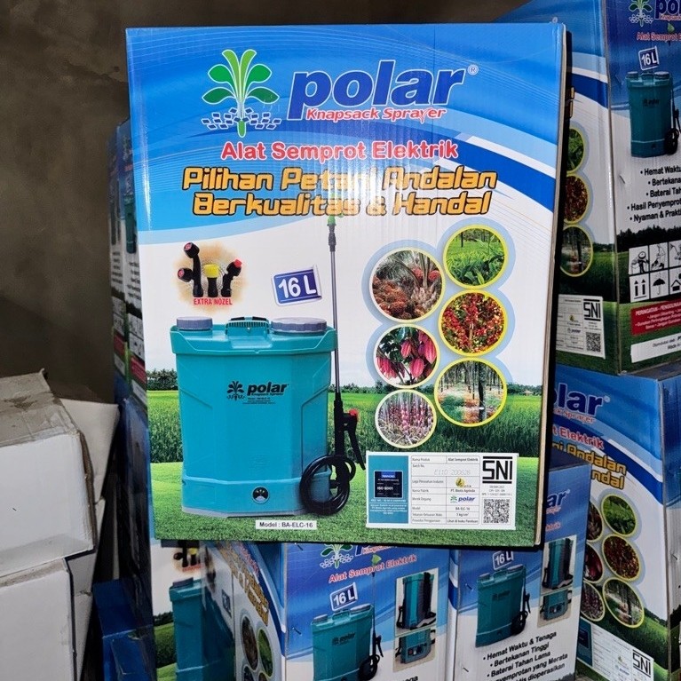 Tanki Semprot Elektrik Polar 16 Liter | Mesin Semprot Elektrik