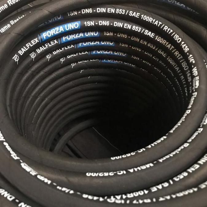 Trans- Selang Hidrolik/Hose Hydraulic 1/4" R1/1Sn Balflex (Portugal)