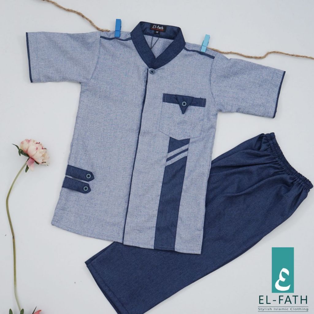 Original Setelan Koko Anak Al-Farisi By El-Fath