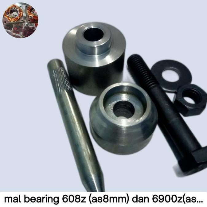 Alat pres bearing cover kipas angin 608z