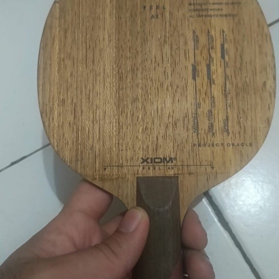 KAYU SECOND XIOM FEEL AX PINGPONG TENIS MEJA