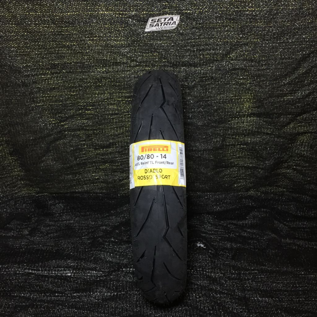 ban Pirelli Diablo ROSSO sport 80 80 ring 14 original Pirelli Mio beat Vario Scoopy Nex dll