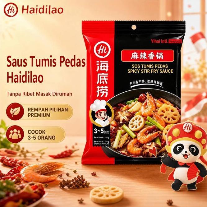 Resmi Haidilao Bumbu Mala Xiang Guo 1 Pa 220Gr Halal