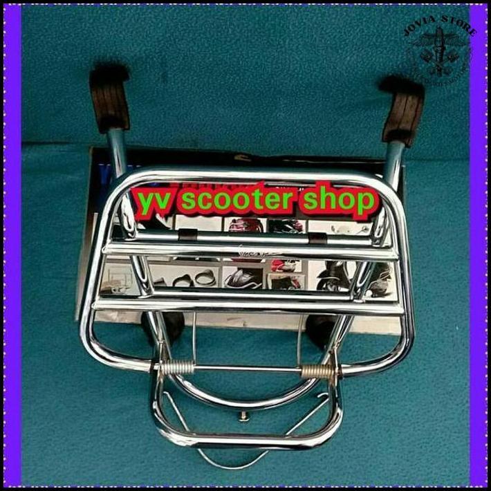 Aksesoris Vespa Gts 150 Super / Front Rack Terbaru