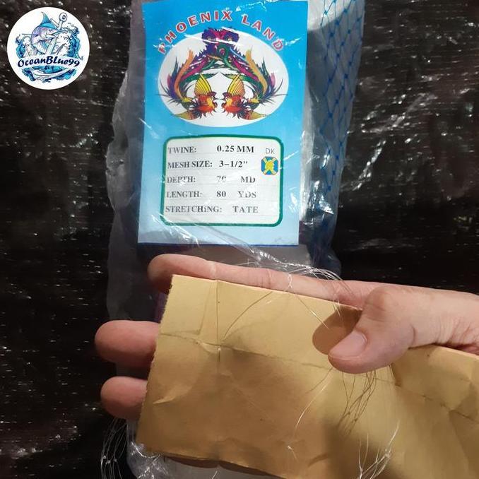 Jaring Ikan / Pukat 0.25 Lubang 1 inch - 4 inch TATE
