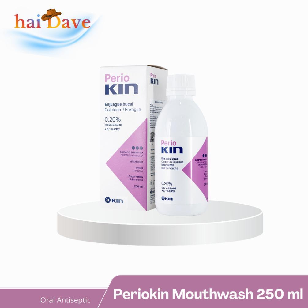 Perio KIN Periokin Mouthwash 250 ml / Obat Kumur Perio KIN 250 ml Diskon