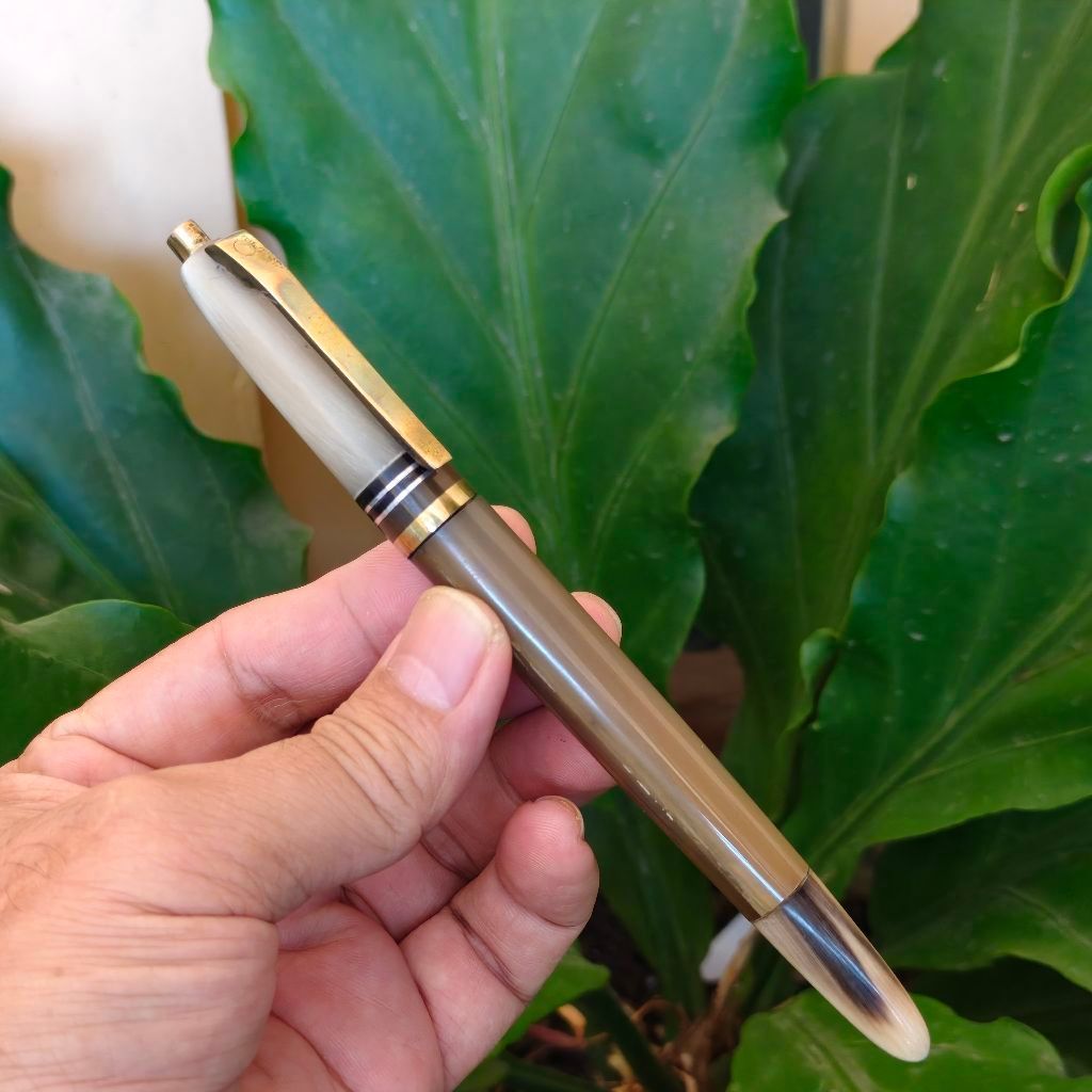 K110 Ballpoint full tanduk bule.