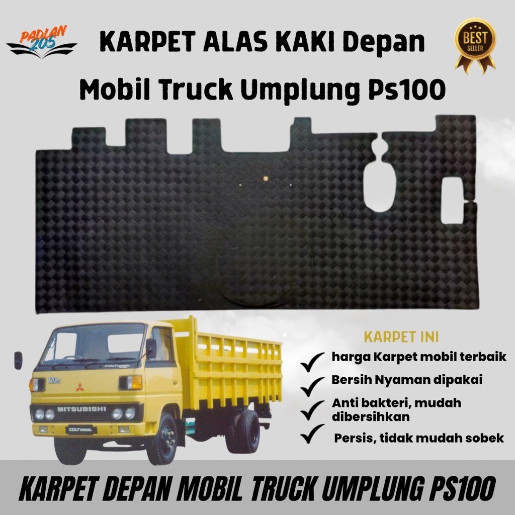 Karpet Depan Mobil Truck Umplung Ps100 Alas Kaki Mobil Truck Ps100 Umplung