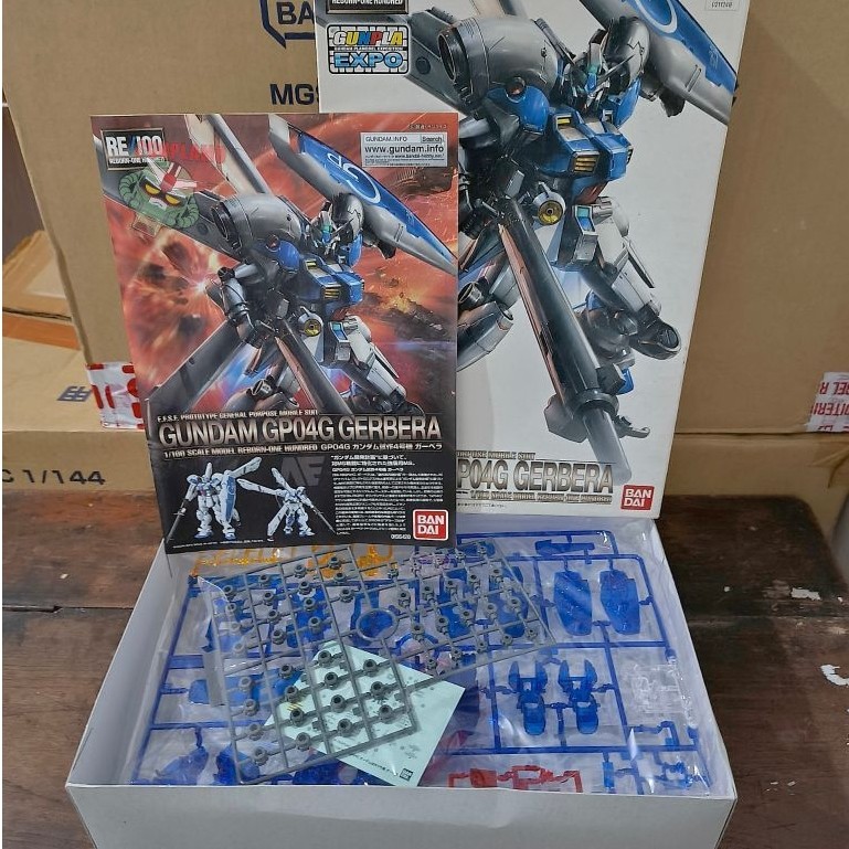 RE 1/100 GP04 Gerbera Gunpla Expo Clear P Bandai Premium