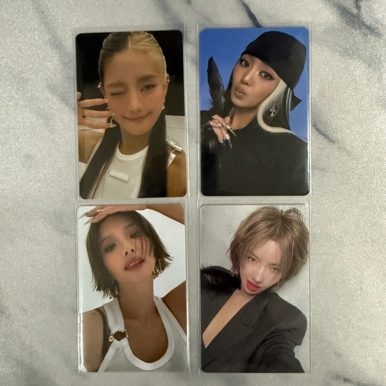 photocard minnie soyeon idle we made official