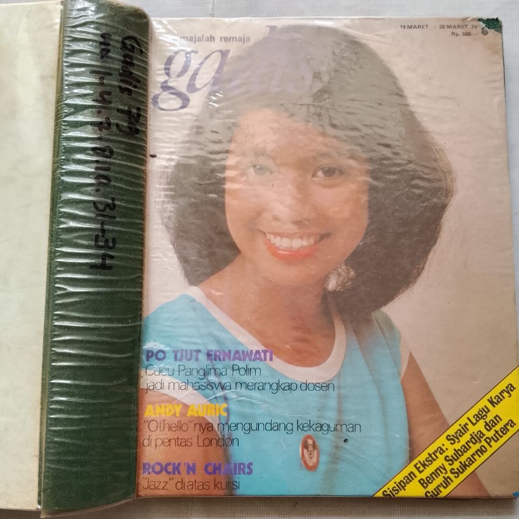 Majalah Bundel GADIS Edisi tahun 1979, Majalah Jadul