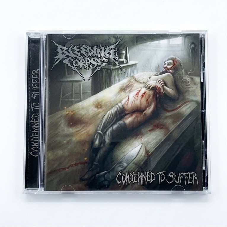 CD Original Bleeding Corpse Condemned to Suffer 2014 Death Metal 8 Lagu Edisi Terbatas