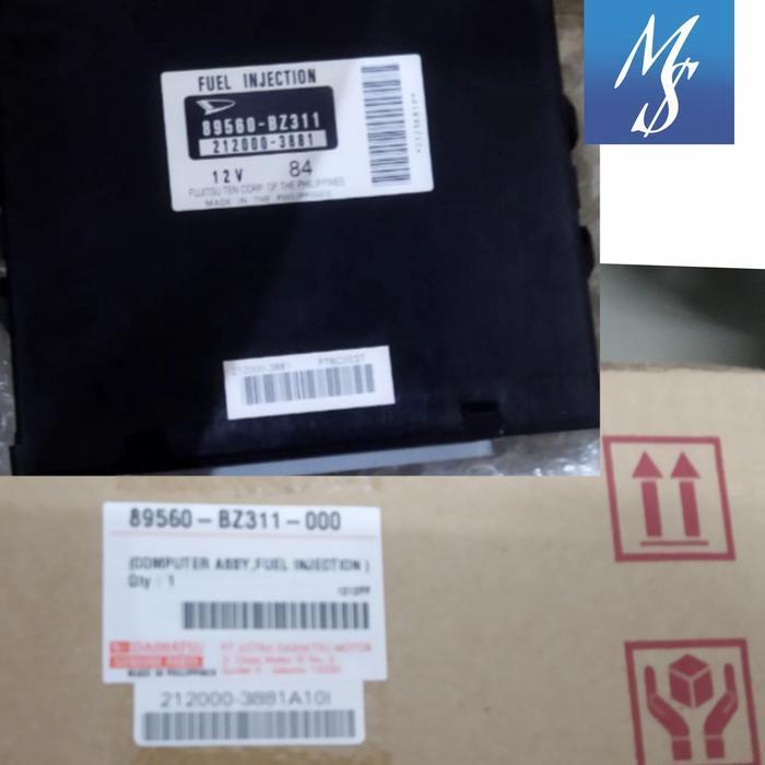 ECU TERIOS / RUSH IMMOB ( D89560-BZ311-000 ) F700.. 2007-2010 ORIGINAL DAN TERPERCAYA