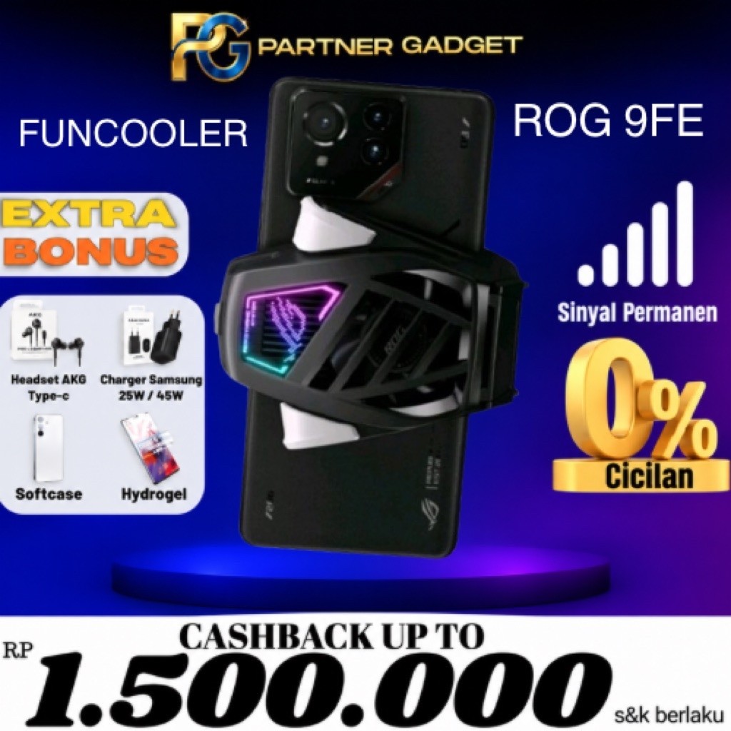 ROG Aeroactive Cooler HP Gaming ROG 9FE ORIGINAL FULLSET