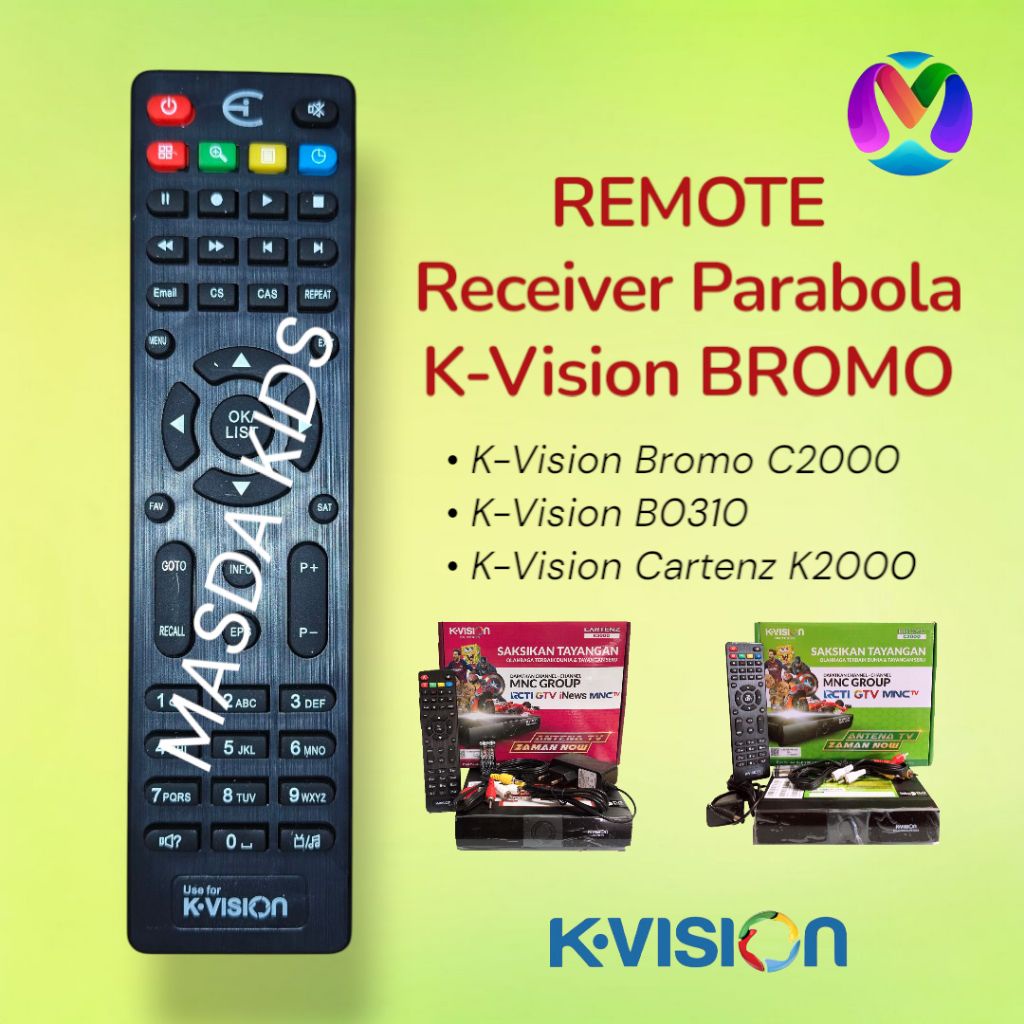 Remote receiver parabola K-Vision Bromo C2000 K-Vision B0310 K-Vision Cartenz K2000