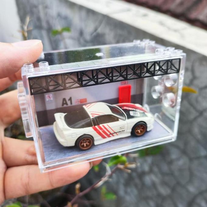 Kit- ( Tanpa Mobil ) Diorama Diecast Basement - Diorama Parkiran Mall - Diorama Diecast Parkir Basem