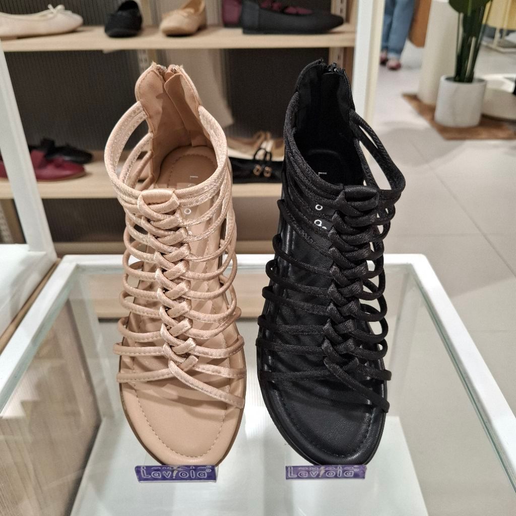 Sandal Gladiator Wanita LAVIOLA ORI