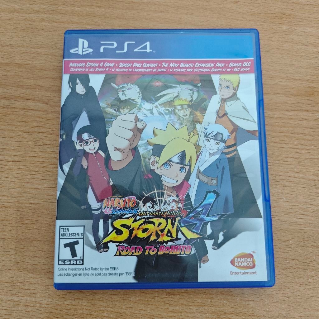 NARUTO ULTIMATE NINJA STORM 4 ROAD TO BORUTO BD PS4