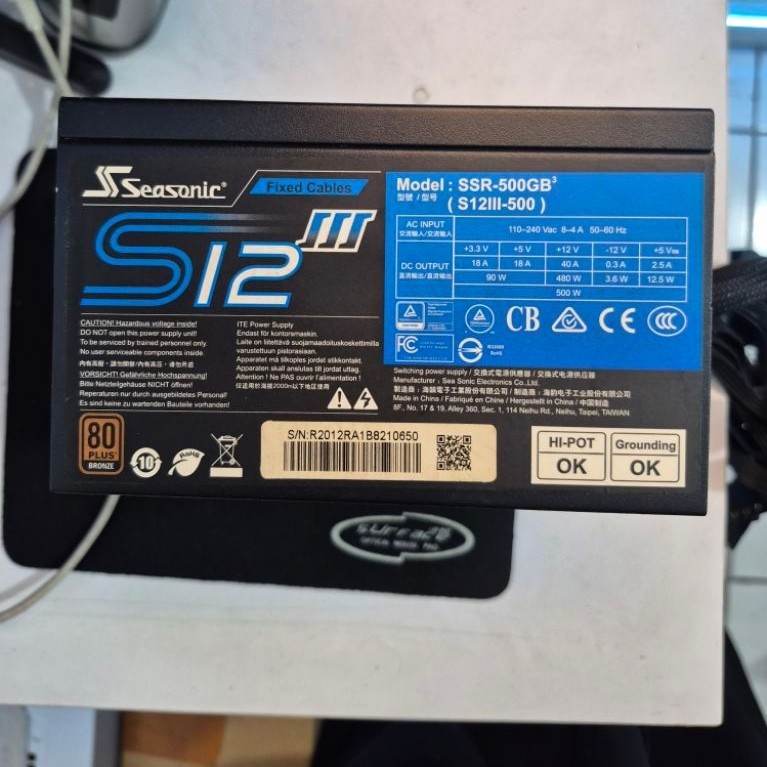 Psu Seasonic 500w