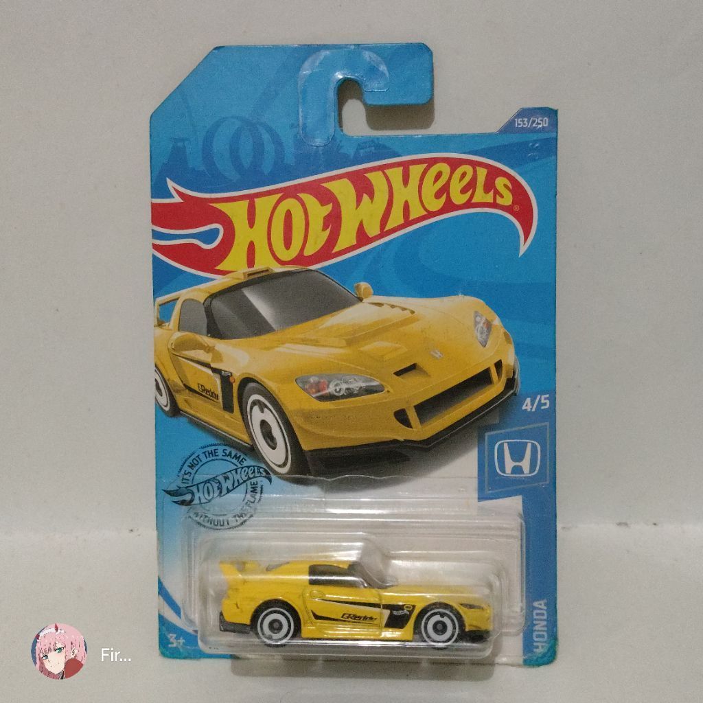 Hot Wheels Honda S2000 Kuning