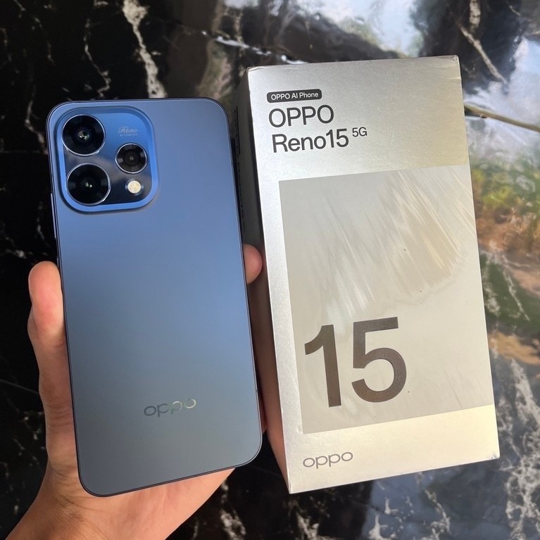 OPPO RENO 15 5G SECOND FULLSET