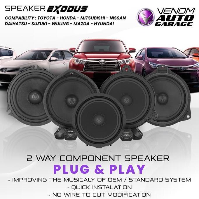 SPEAKER SPLIT 2 WAY VENOM EXODUS