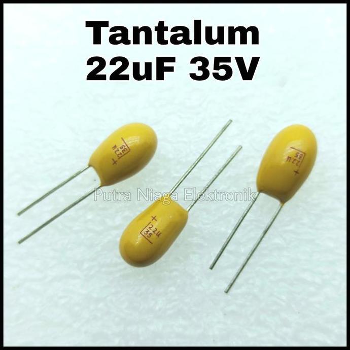KAPASITOR TANTALUM 22UF 35V 22UF/35V 226 35VOLT