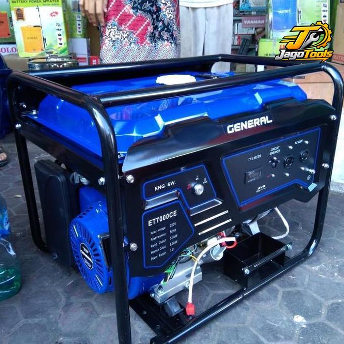 Genset Gasoline General ET7000CE (5000 watt)