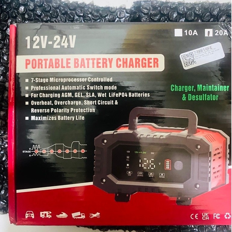 Foxsur charger aki mobil