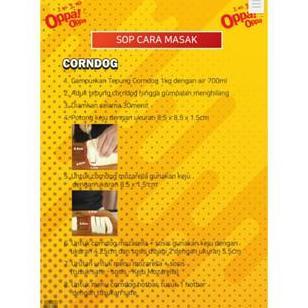 Tepung Corndog - Tepung Instan Corndog Buttermix 1kg HALAL