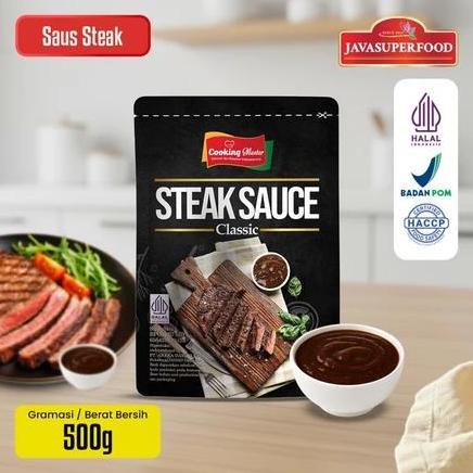(HALAL) Cooking Master Steak Sauce | Saus Steak | Saus Daging 500g