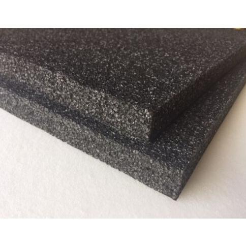 Busa Gabus Elastis Dekorasi Bunga / Busa Packing Pe Foam Polybonding 200X100 Cm Hitam