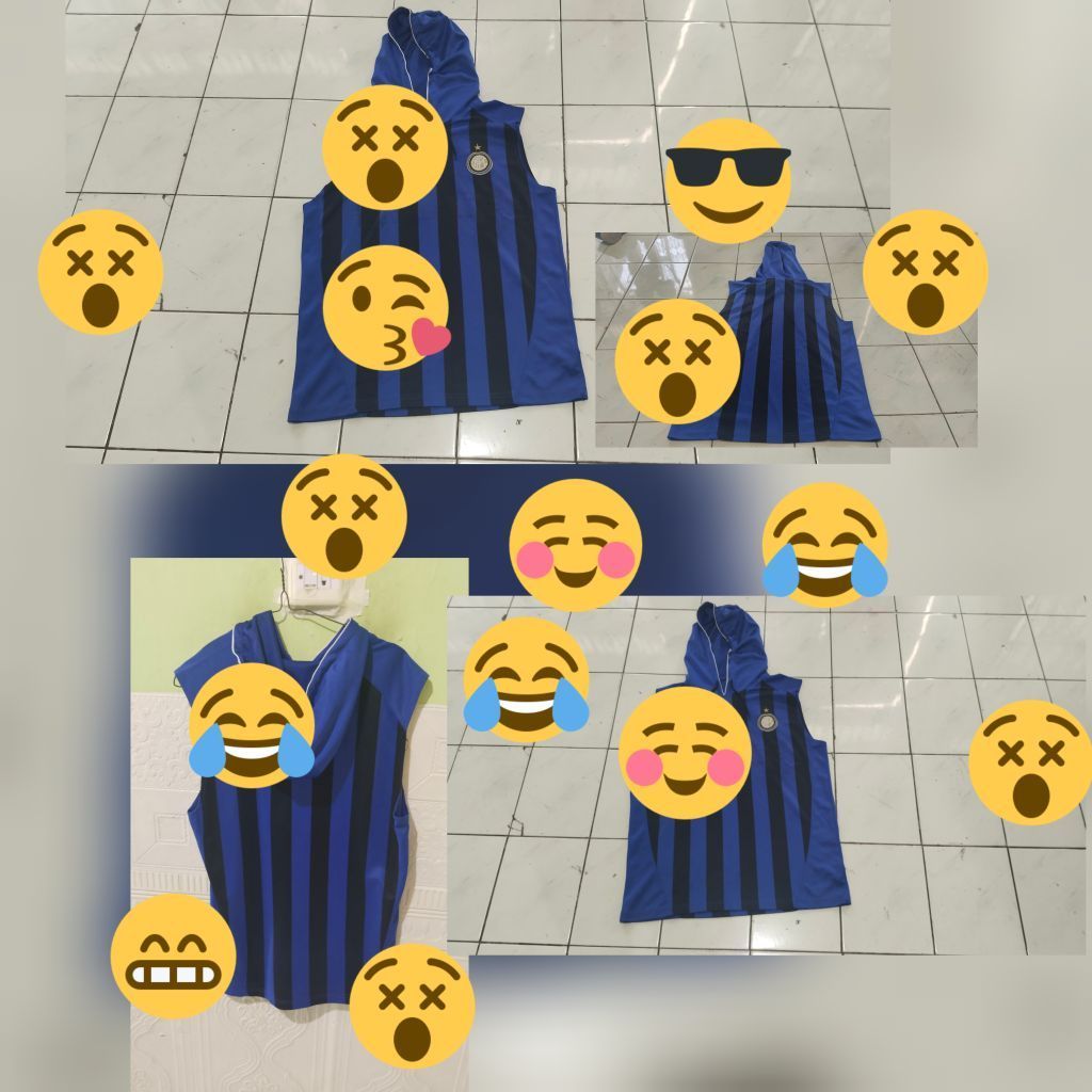 jersey sepak bola jadi olahraga Inter Milan ini second ya ada minusnya foto nomor 10