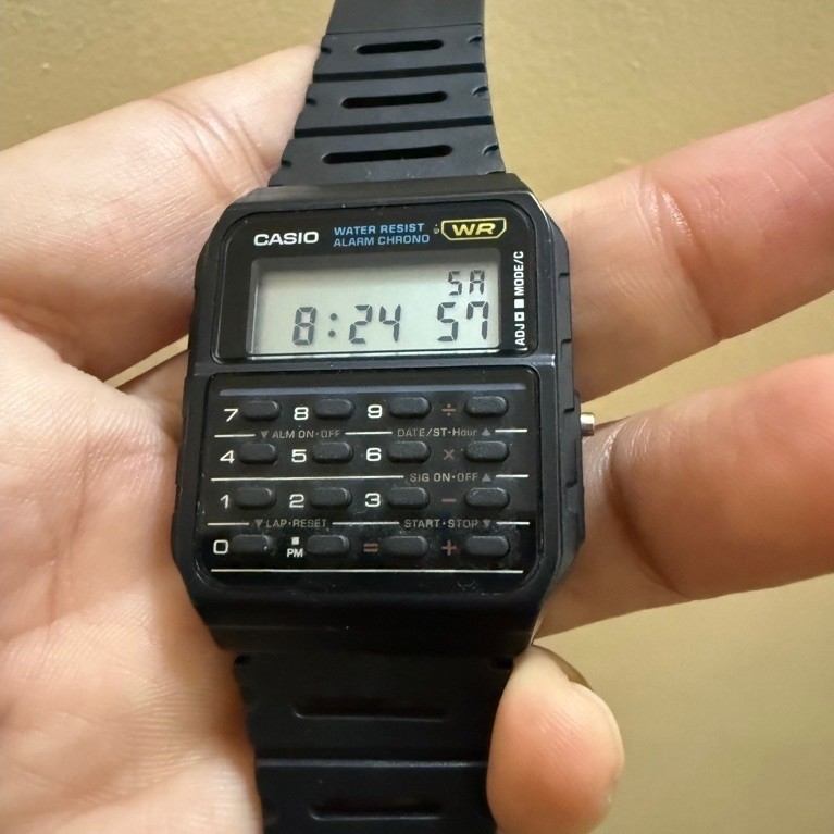 jam tangan casio kalkulator