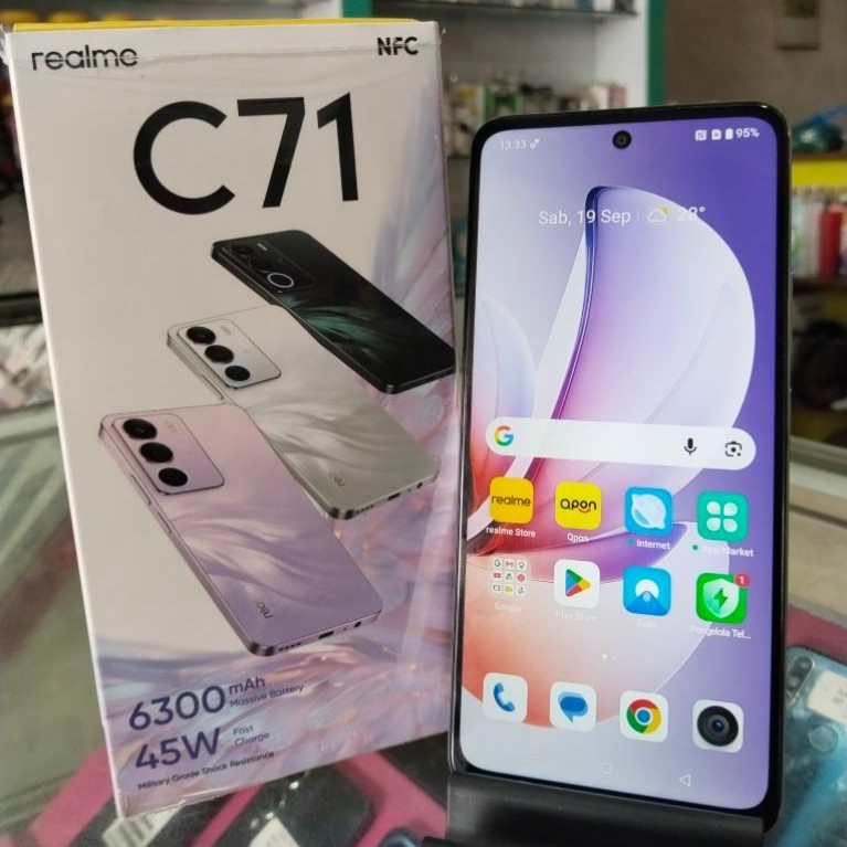 HP SECOND MURAH BERGARANSI REALME C71 RAM 4+8/128 LCD ORIGINAL