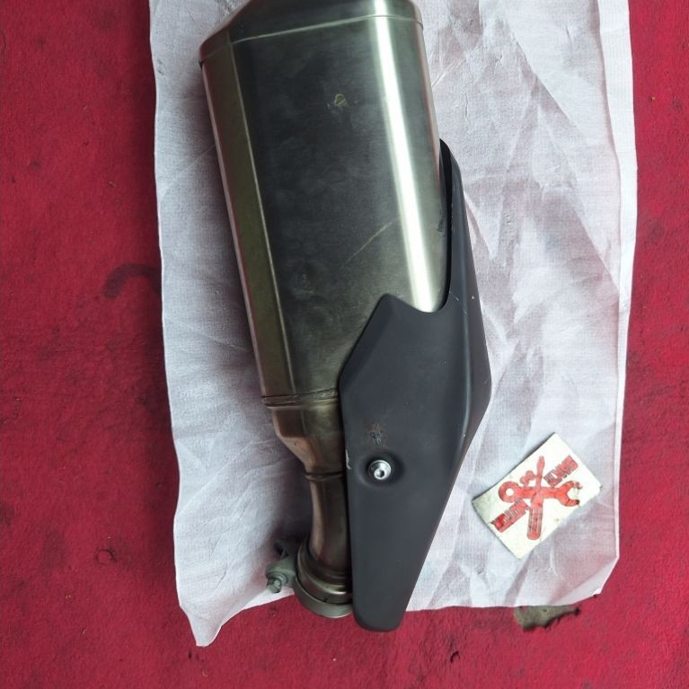 Slincer knalpot Standar Kawasaki ZX25R Dan ZX25RR Bekas Original