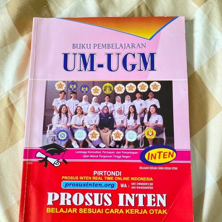 Preloved buku “INTEN UM UGM 2026” - Inten