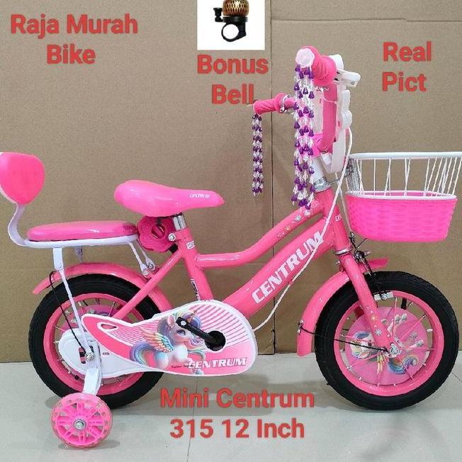 Sepeda Anak Mini Centrum 315 12 Inch Sepeda Anak Perempuan 12 Inch Mini Centrum