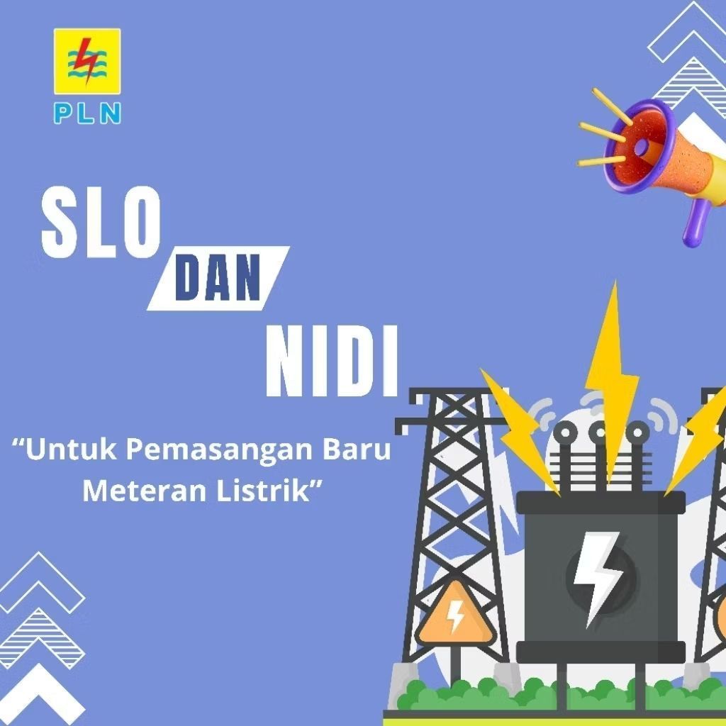 PLN SLO DAN NIDI untuk Pemasangan Baru Meteran Listrik