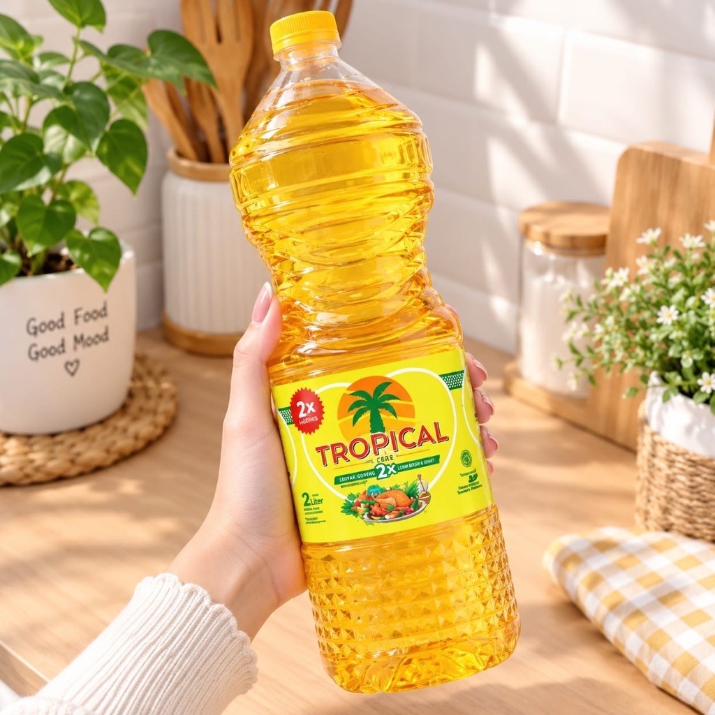 Minyak Goreng TROPICAL 2 Liter Botol / Minyak Goreng Tropical 2 Liter Promo