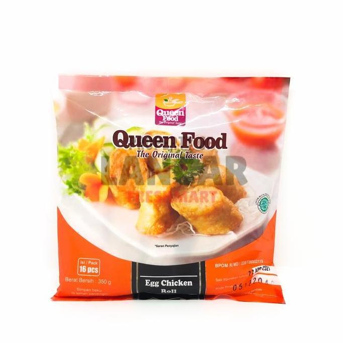 Food- Queenfood Egg Chicken Roll / Egg Chicken Roll 400Gr