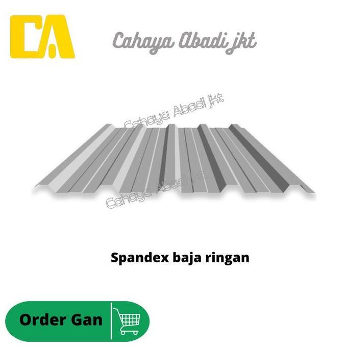 2Profitable - Atap Baja Ringan / Spandex / Spandek 3 Meter