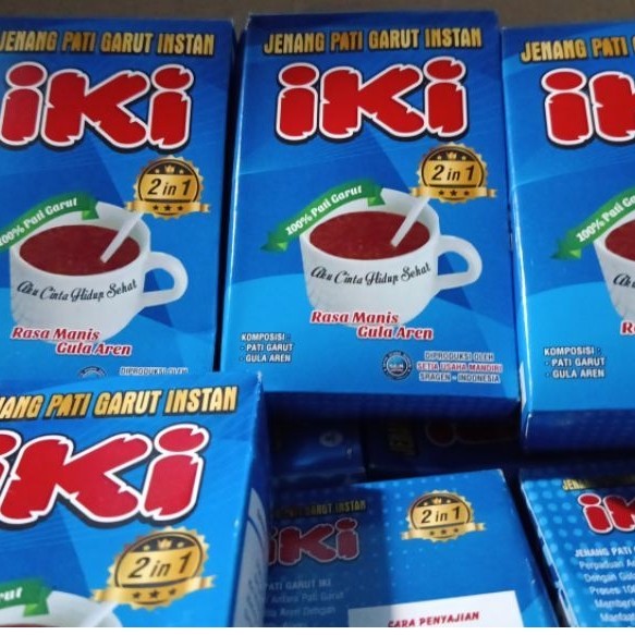 Jenang Pati Garut Instan Gula Aren IKI | Pati Garut Pilihan, Praktis Diseduh