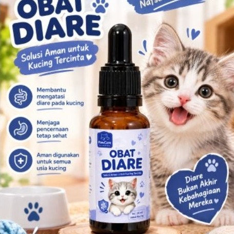 Obat Diare Kucing, Obat Mencret Kucing