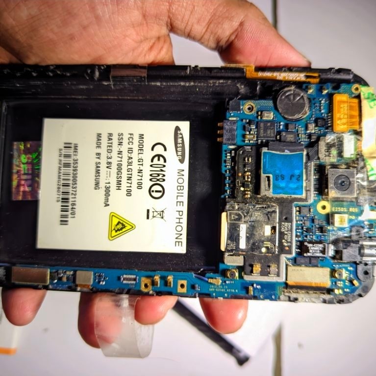 Mesin Samsung Galaxy Note 2 Cusrom ( Android 12 )